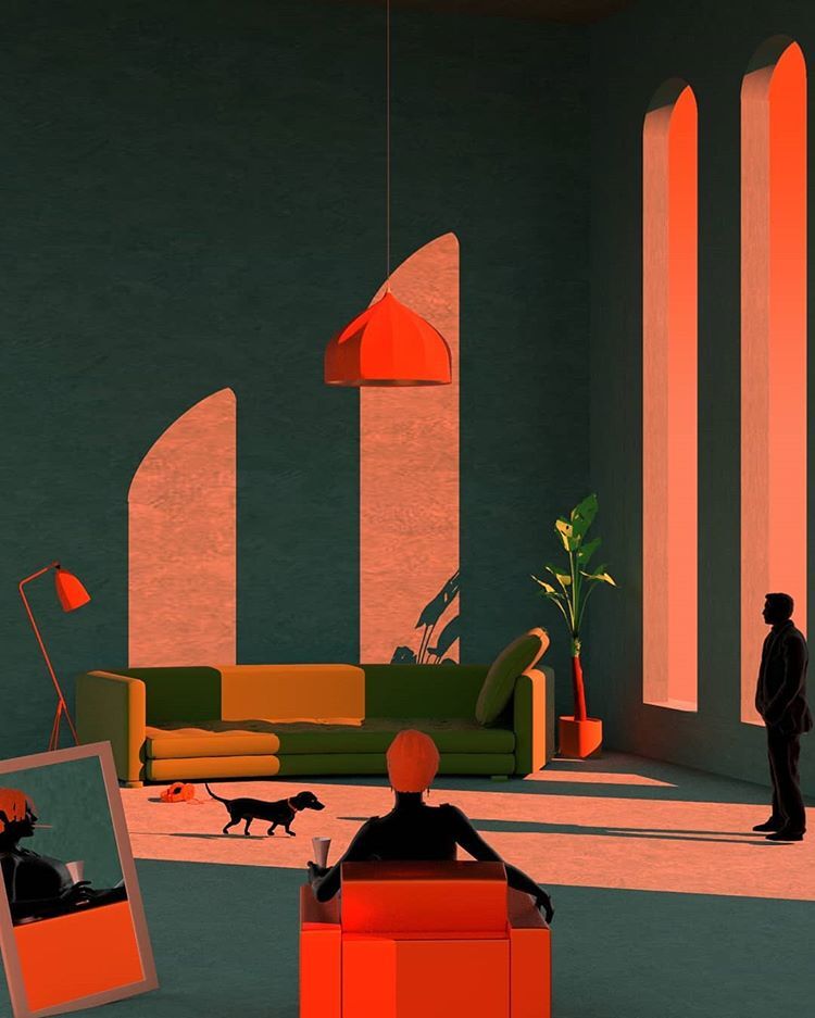 Surreal, Poetic Paintings by Tishk Barzanji