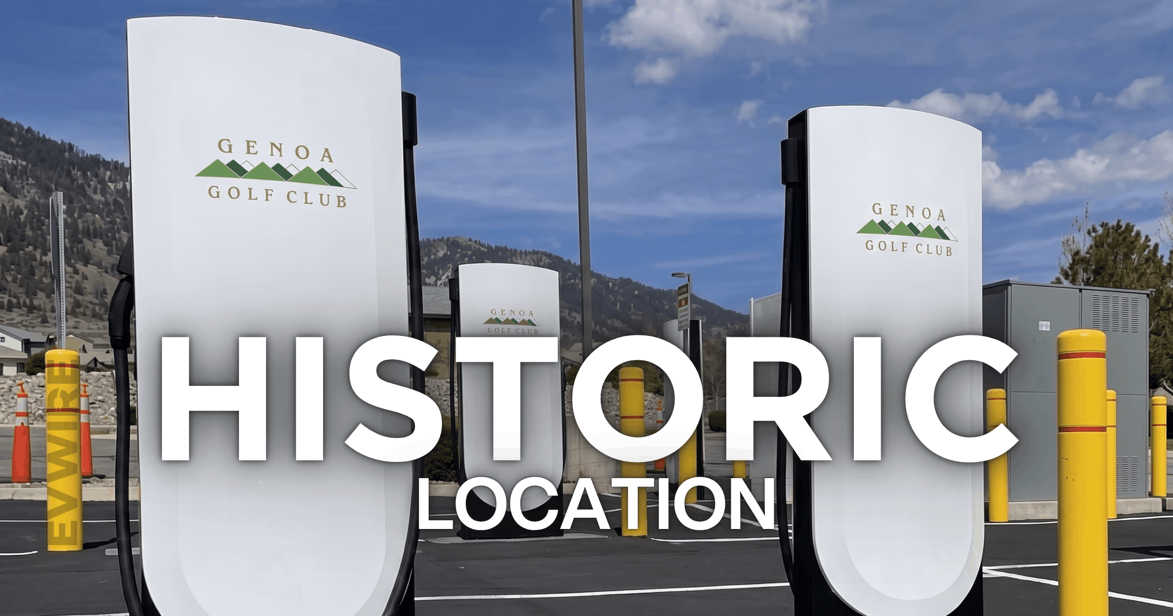 Genoa Golf Club is debuting Tesla Superchargers at historic Genoa, NV