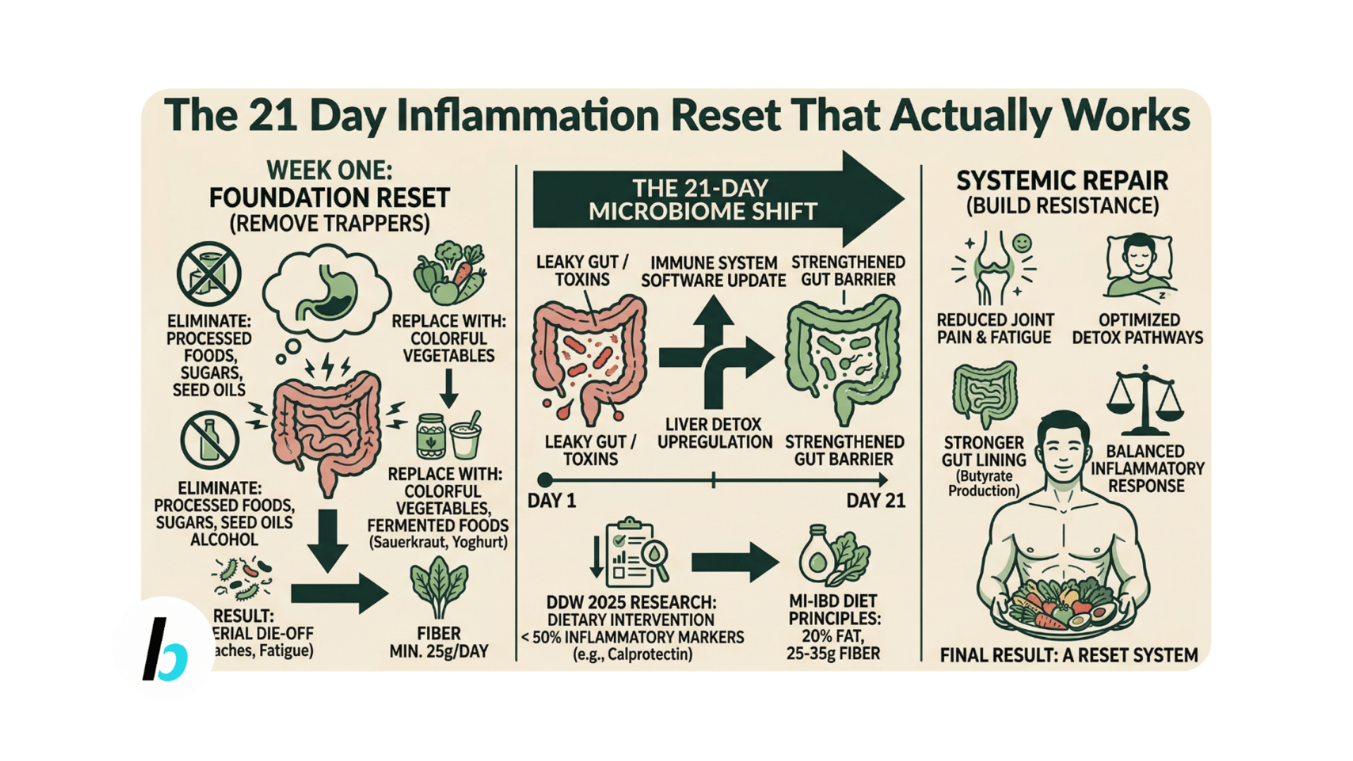 BusyBits #224: The 21 day reset that actually fixes inflammation