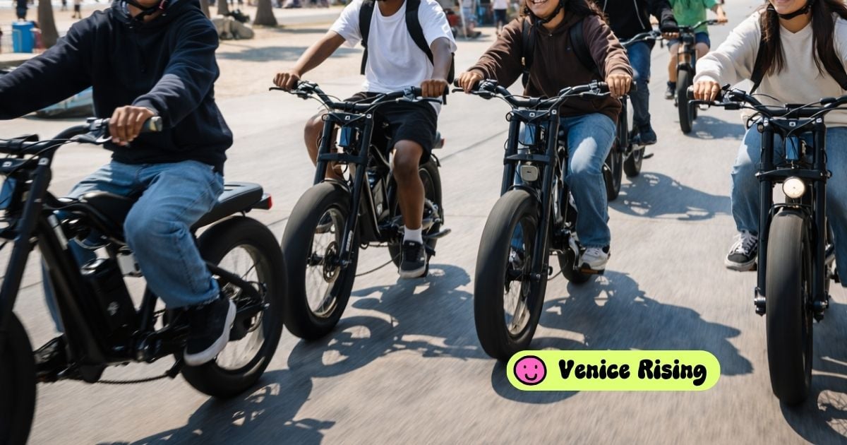 The middle school e-bike boom rolling through Venice