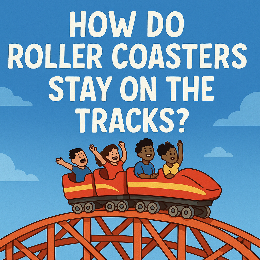 How Do Roller Coasters Stay on the Tracks?