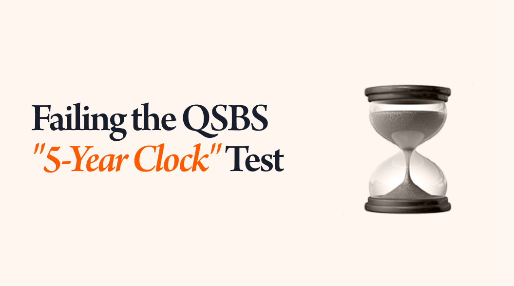 The $10 Million Mistake: Failing the QSBS "5-Year Clock" Test