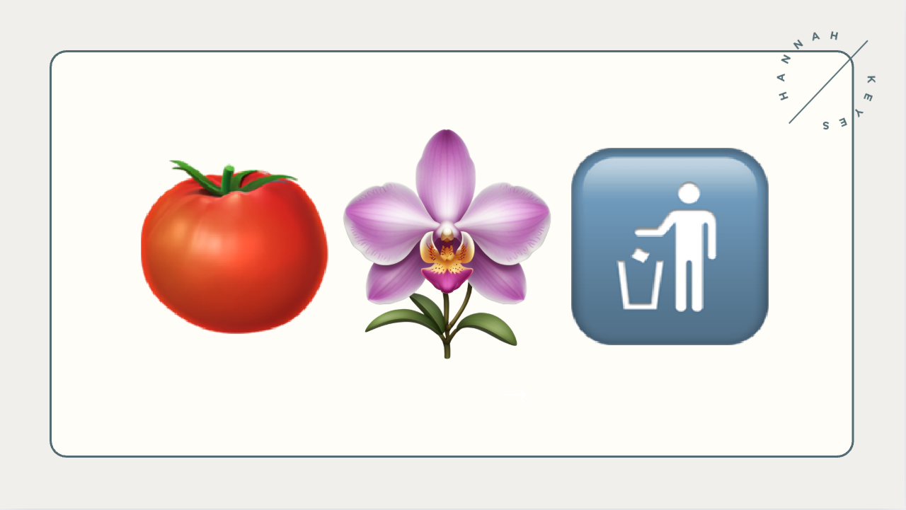 tomato timers, demogorchids, and the instruction manual we never got