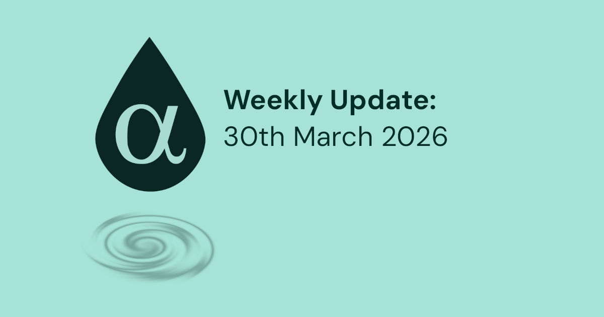 Weekly Update - 30th Mar 2026