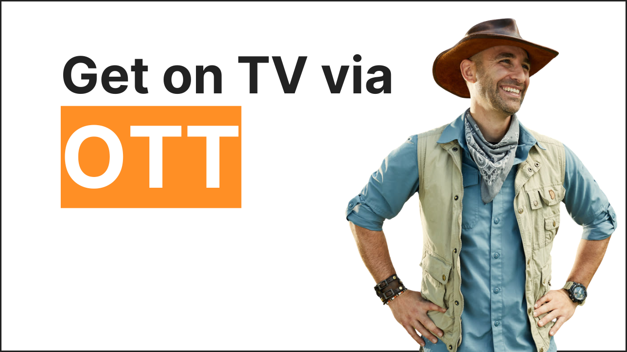 Soon you’ll be on TV