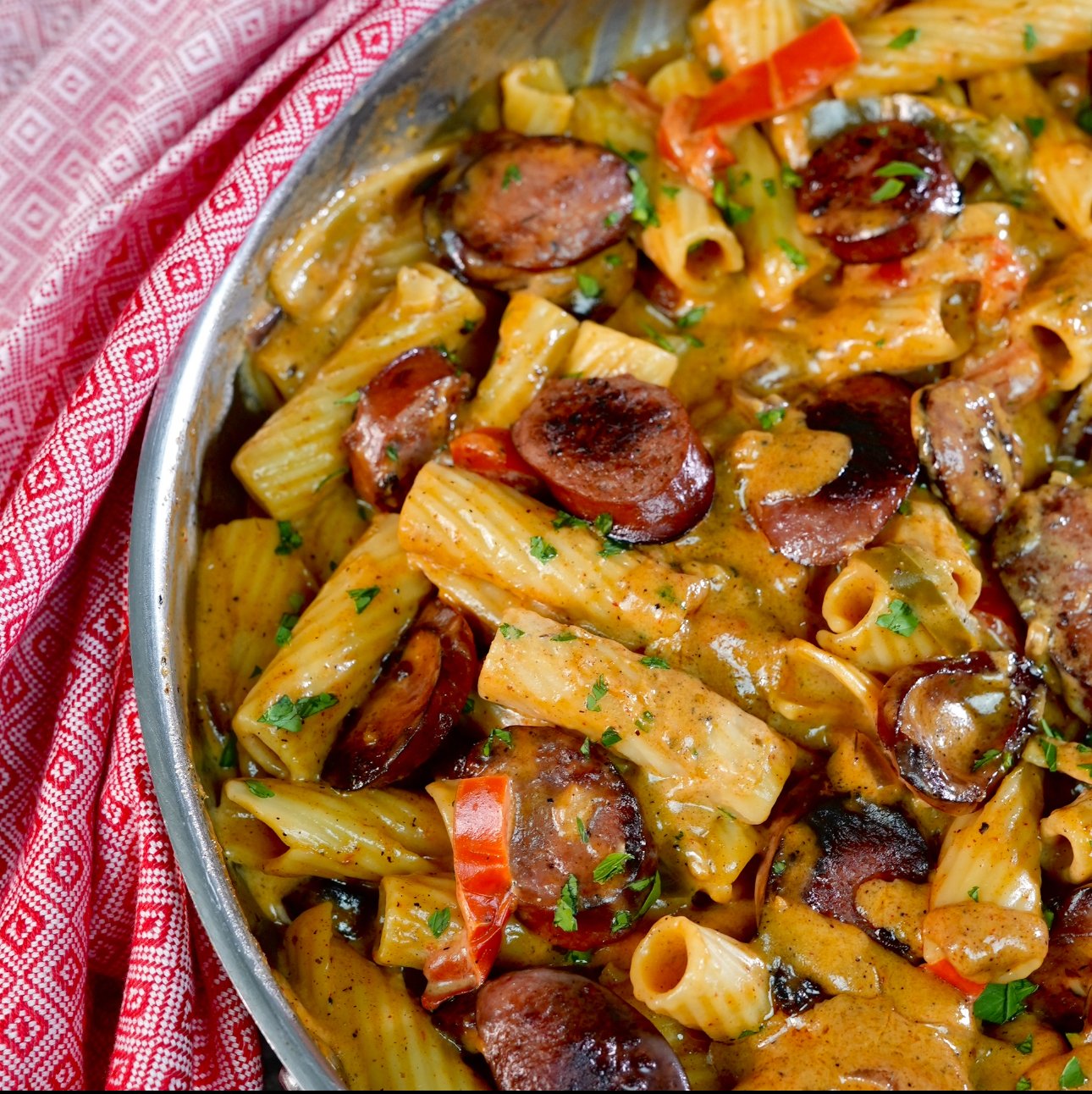 Sausage Fajita Pasta