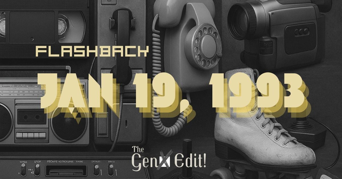 Flashback: January 19, 1993