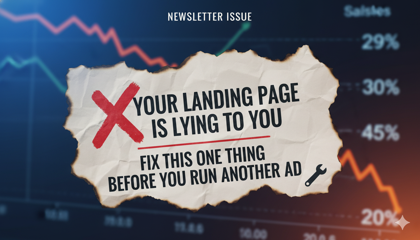 Your landing page is lying to you