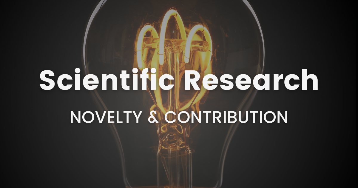 #57 Novelty and Contribution