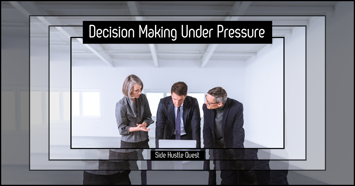 Mastering Pressure: A Clear Framework for Brilliant Decision-Making