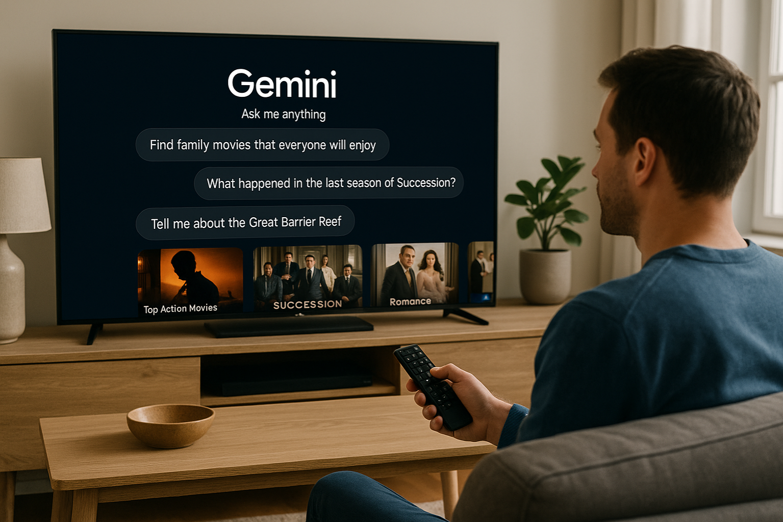 Google Brings Gemini AI to Google TV and Android TV Devices