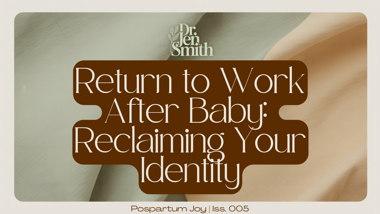 The stretch between work and baby