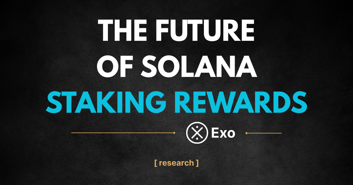 The Future of Solana Staking Rewards