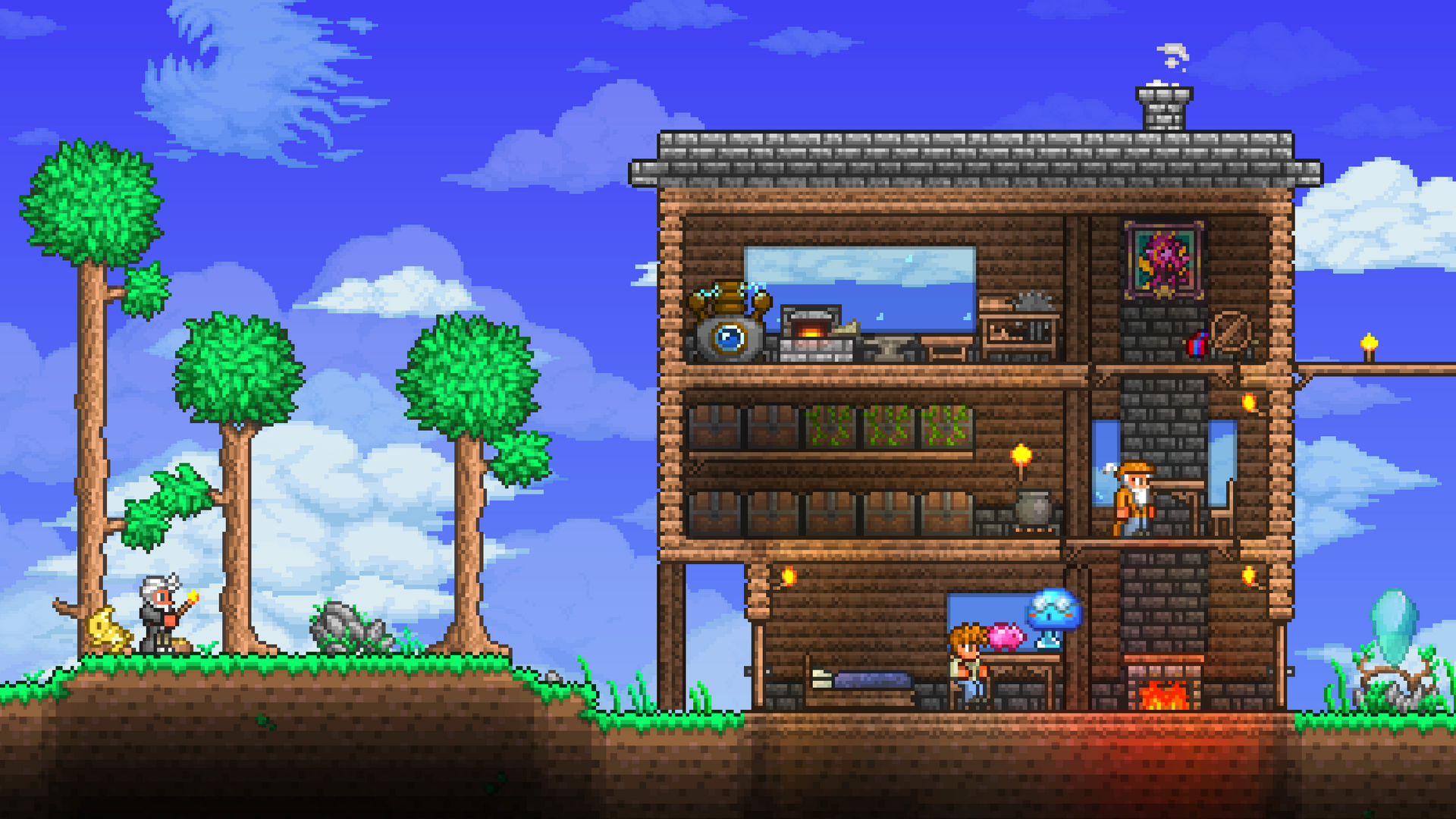 Terraria's "Bigger & Boulder" Update Finally Arrives After Three Years