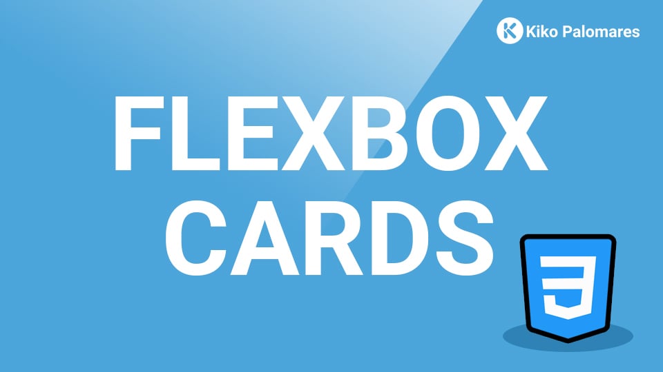Cómo hacer una Card (o tarjeta) con HTML, CSS Flexbox