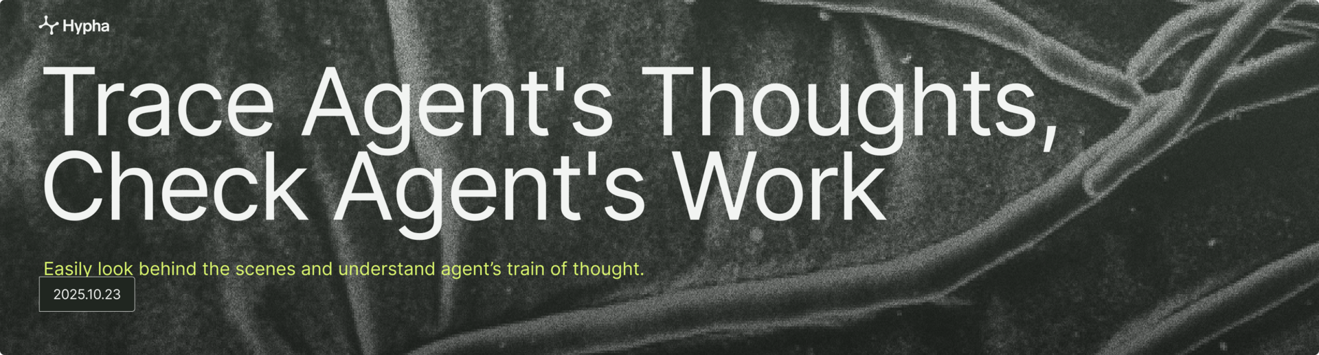 Trace Agent's Thoughts, Check Agent's Work