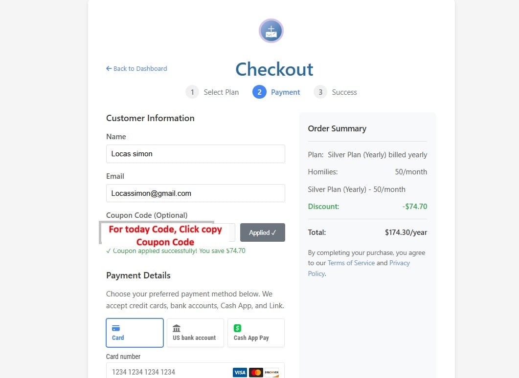 HomilyWriterAI Coupon Code 🔥2026 –