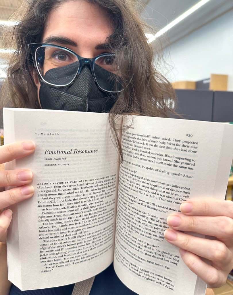 "Emotional Resonance" Is Officially Out in The Best American Science Fiction and Fantasy 2024!