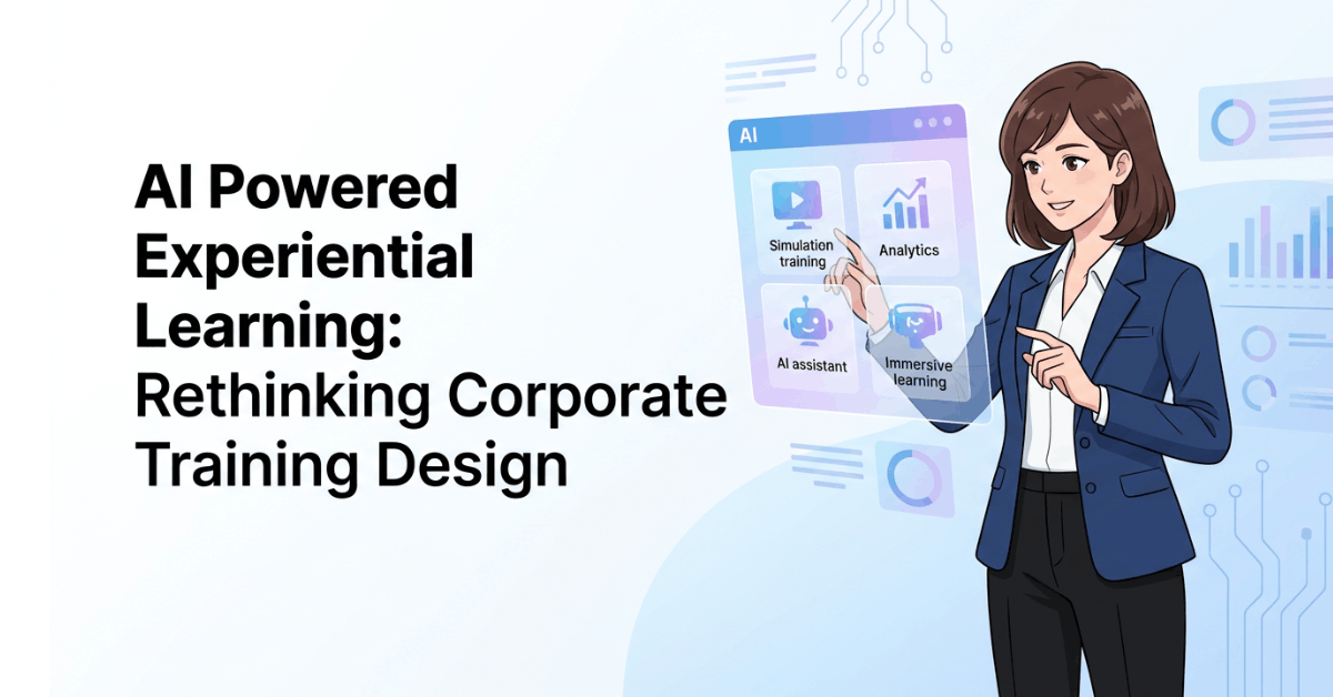 AI Powered Experiential Learning: Rethinking Corporate Training Design