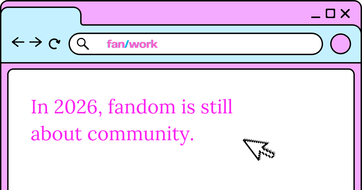 Fandom is still about community.  