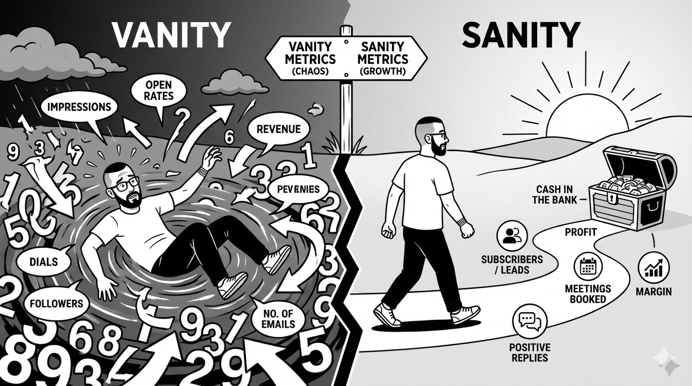 vanity vs sanity