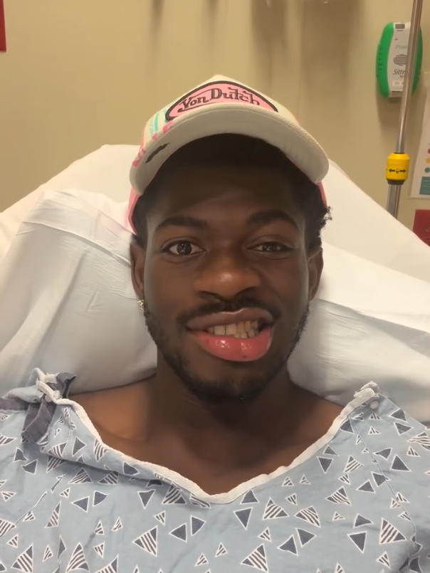 Lil Nas X Hospitalized with Partial Facial Paralysis