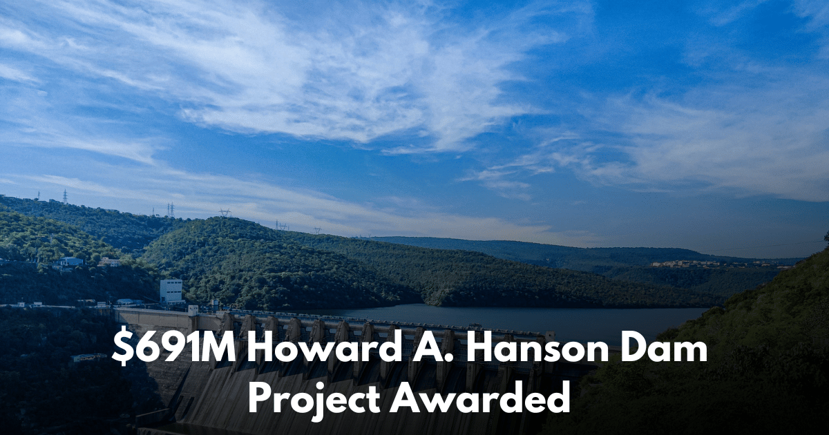 FlatironDragados and Aecon Finalize $691M USACE Contract for Howard A. Hanson Dam Fish Passage