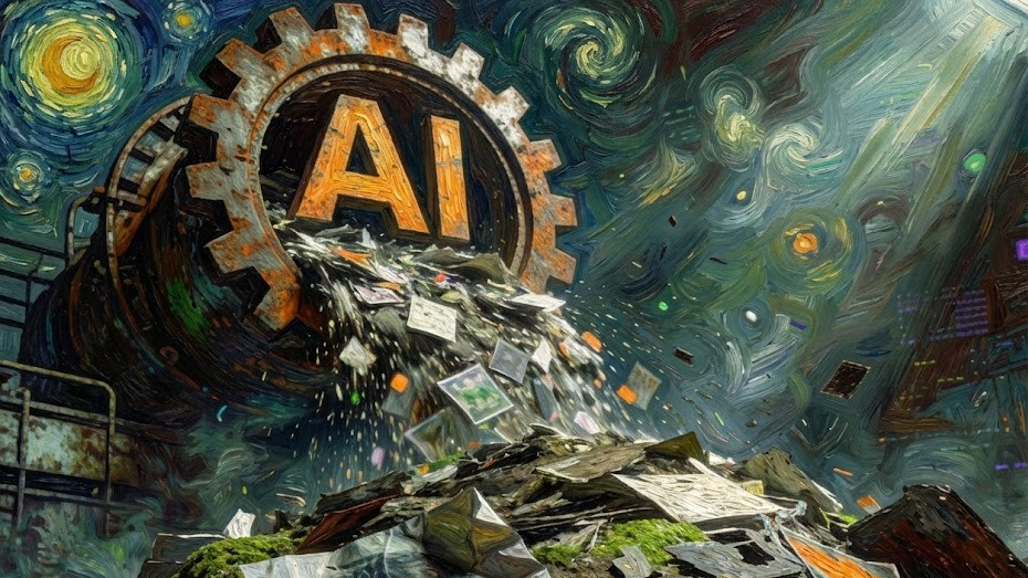 Conheça "slop", a palavra do ano