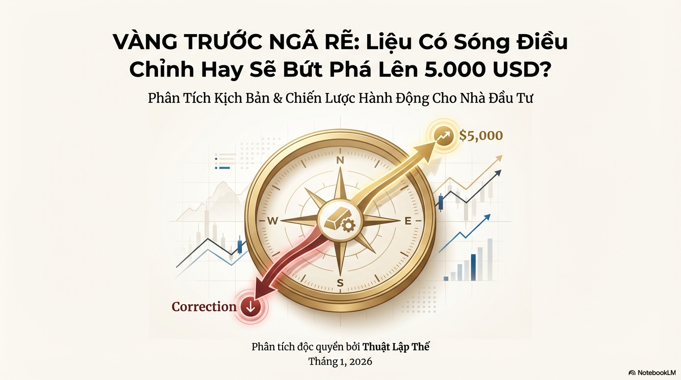 Mua Vàng Lúc Này: Canh Bạc "Thắng Lớn Hoặc Hoà Vốn"