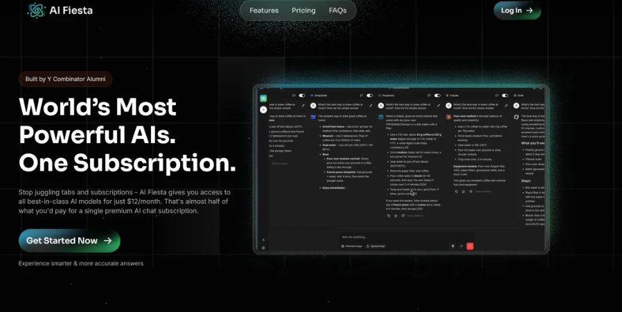 AI Fiesta - Worlds Most Powerful AIs at One Subscription