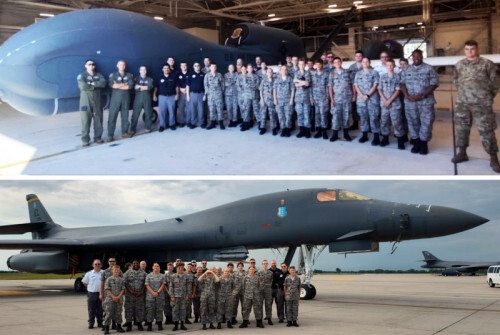 North Dakota, Minnesota Members View Strategic Aircraft