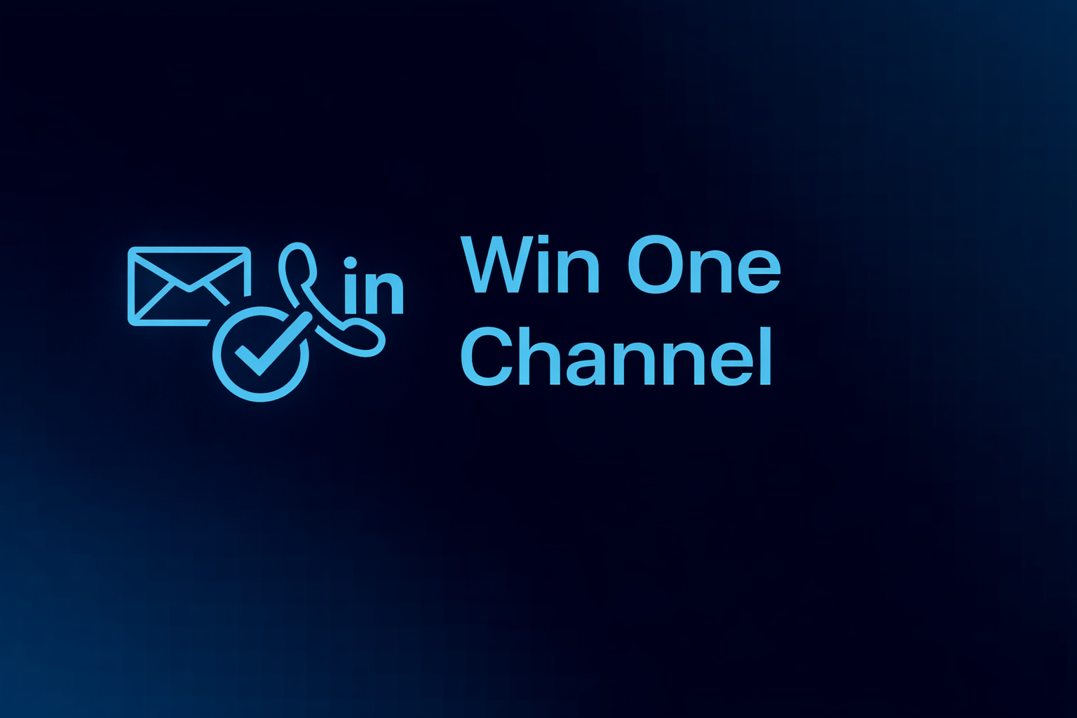 Pick One Channel and Actually Win It