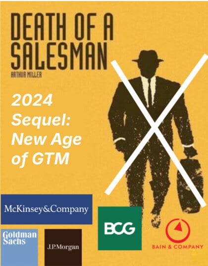 GTMBA Origins: Death of a Salesman. Long live the New Age of GTM
