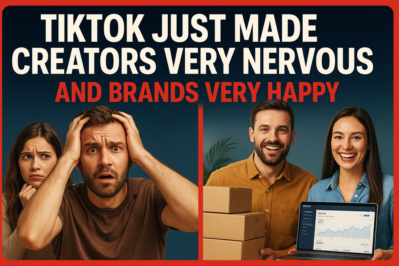 TikTok Just Made Creators Very Nervous 