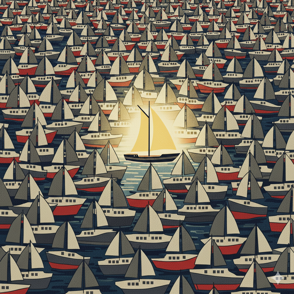 Good Ideas Crowd Out Great Ones