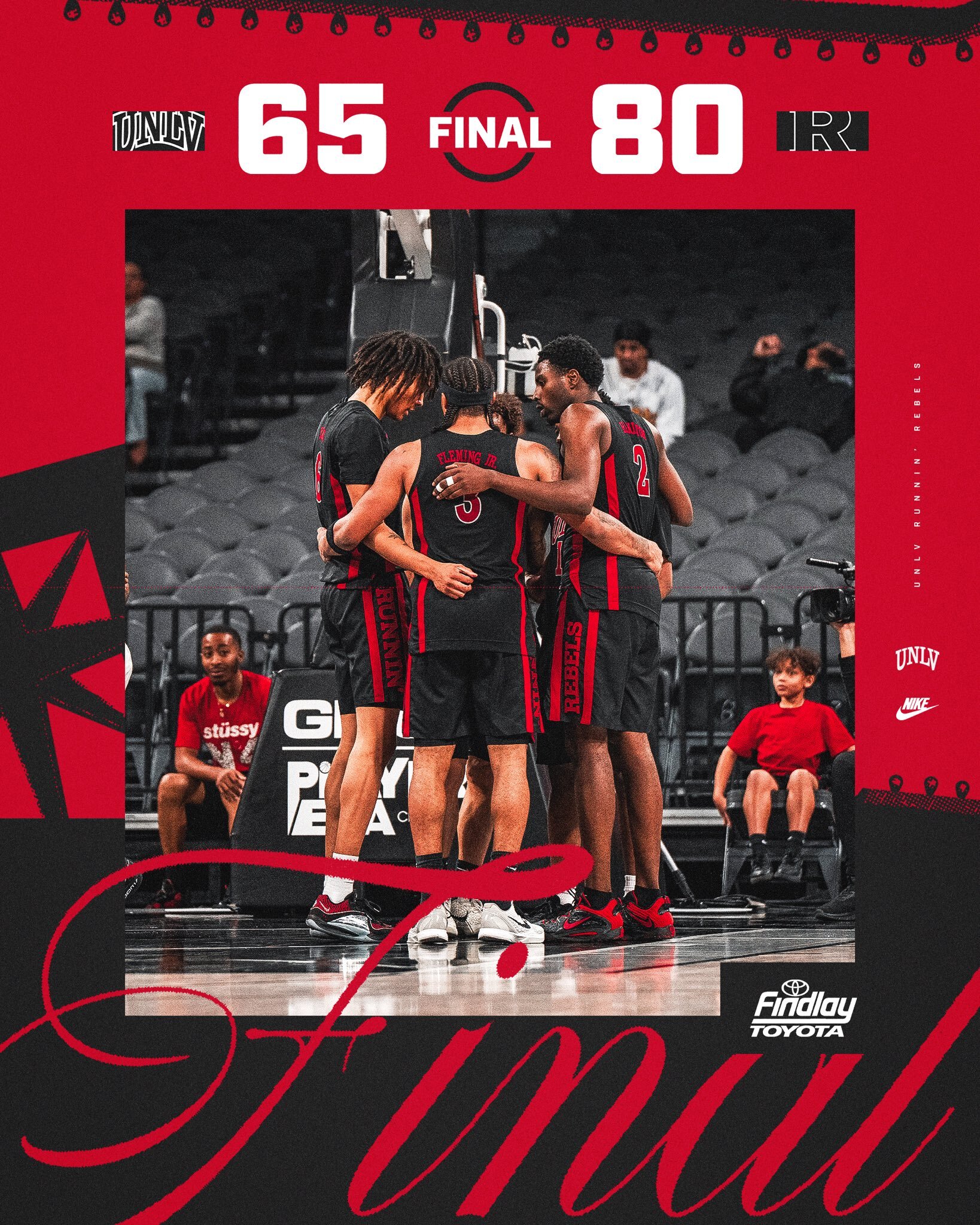 Rebels Collapse in the Second Half, Fall 80-65 to Rutgers