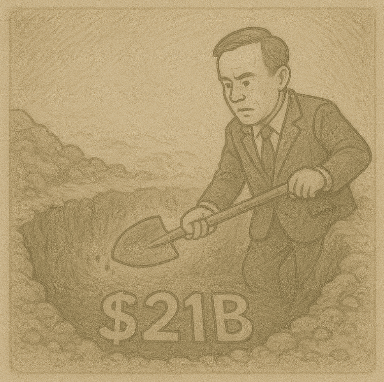 Deficit hits record $21B, Guardian gets taken private for $1.7B