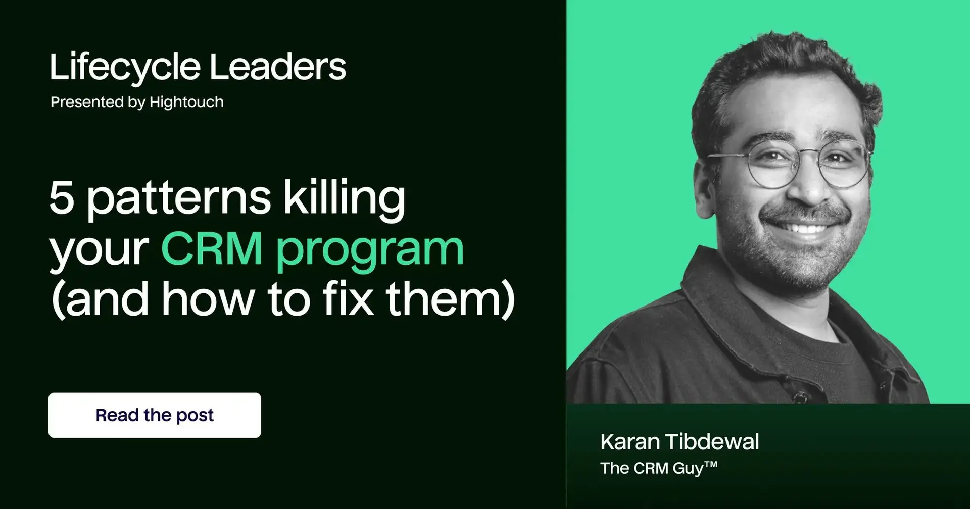 5 patterns killing your CRM program (and how to fix them)