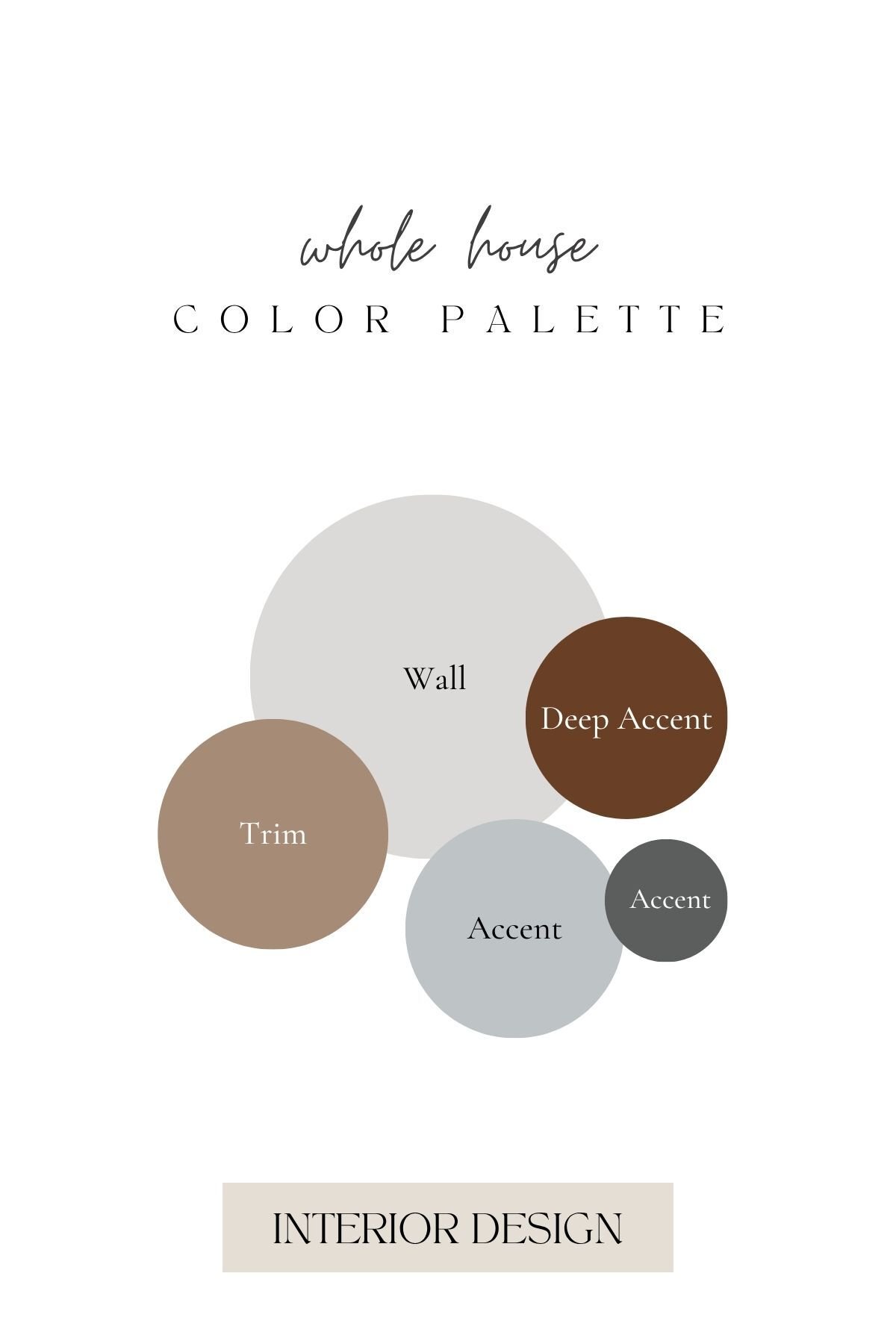 Brown & Blue Paint Color