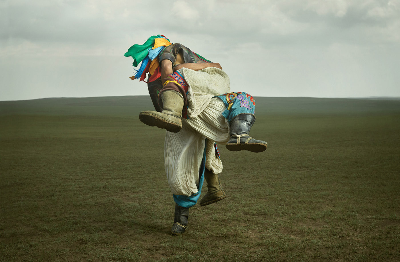 Bökh Wrestlers of Mongolia