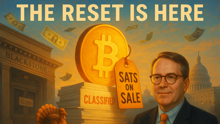 Former Blackstone Partner: The Reset Already Started — And Washington Knows It