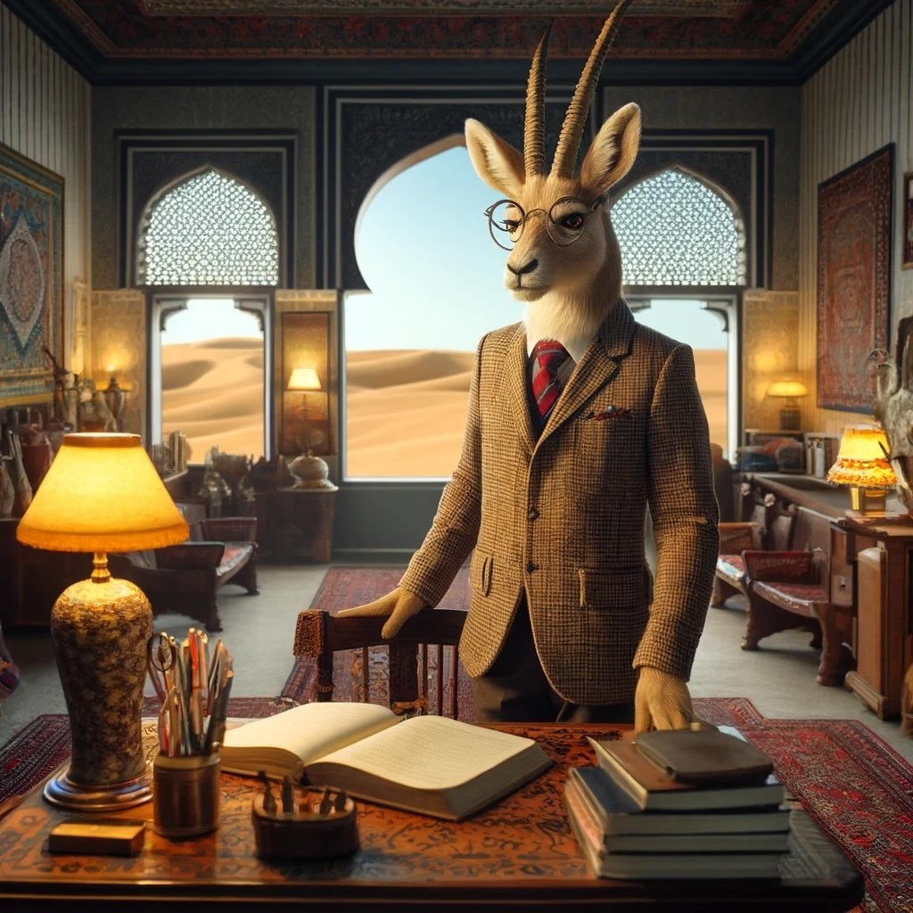 Gazelles are poetry in motion