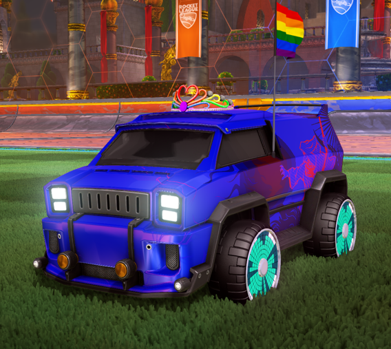 How an Exploding Pride Van in Rocket League Made Me Feel Better