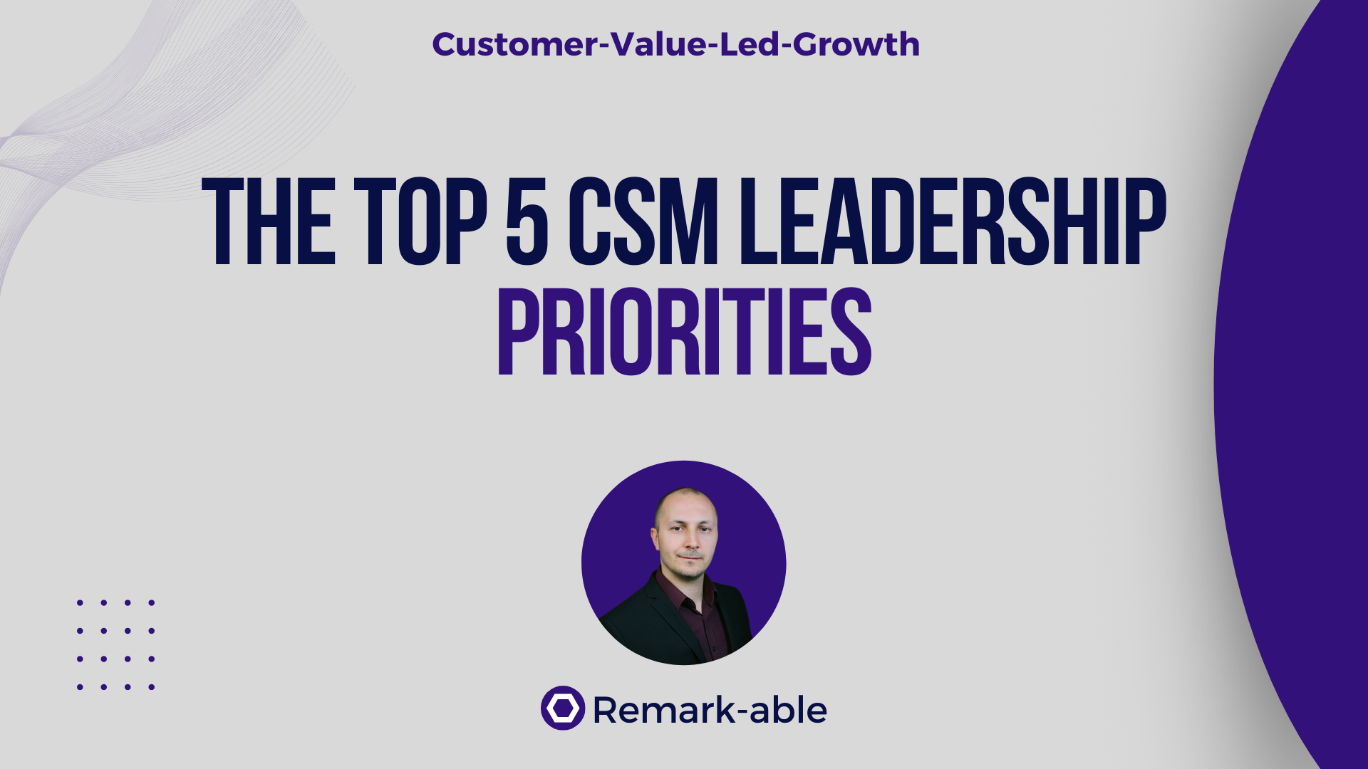 The top 5 CSM Leadership Priorities