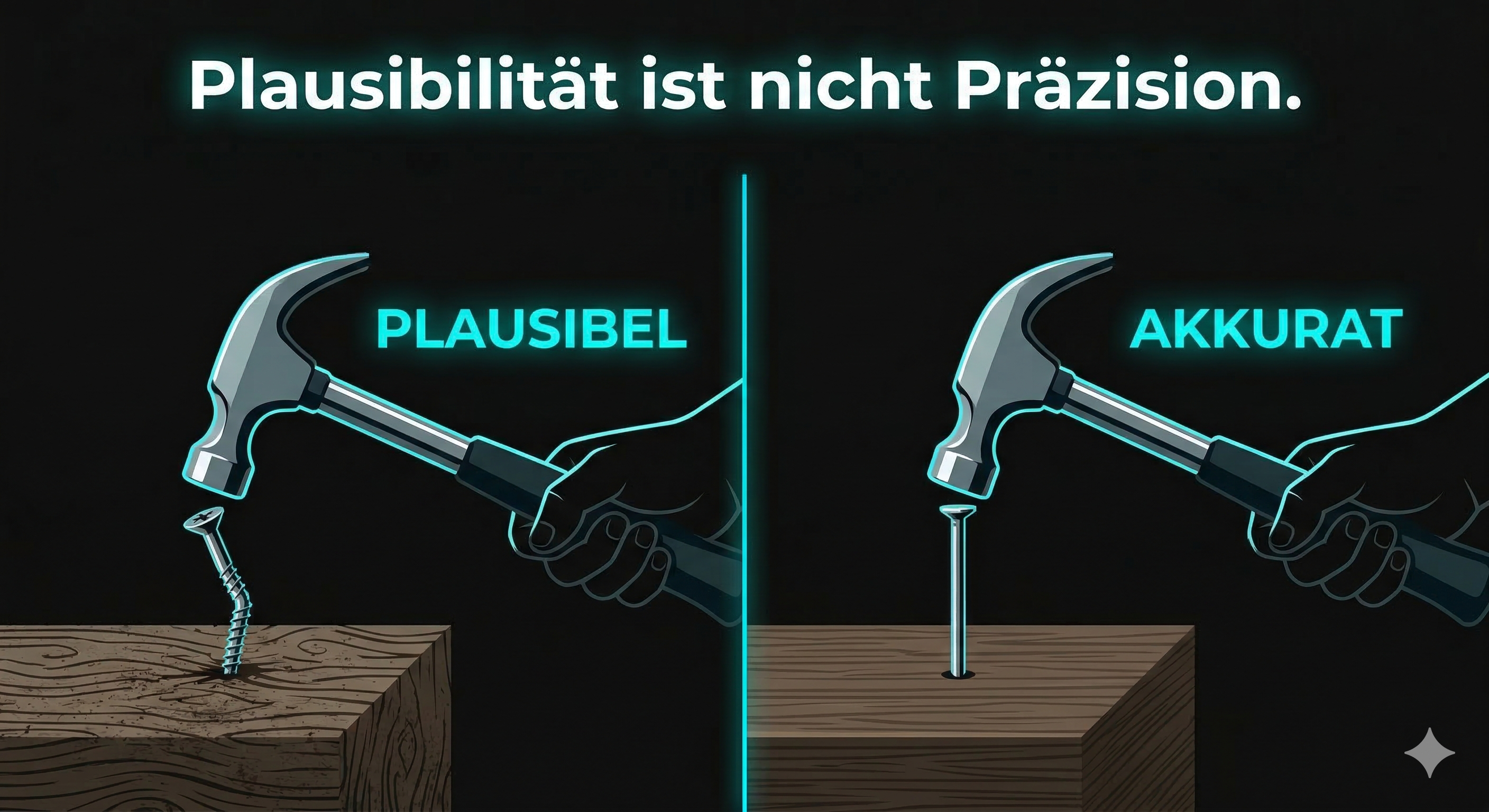 KI lügt nicht. Sie erfindet nur sehr überzeugend.