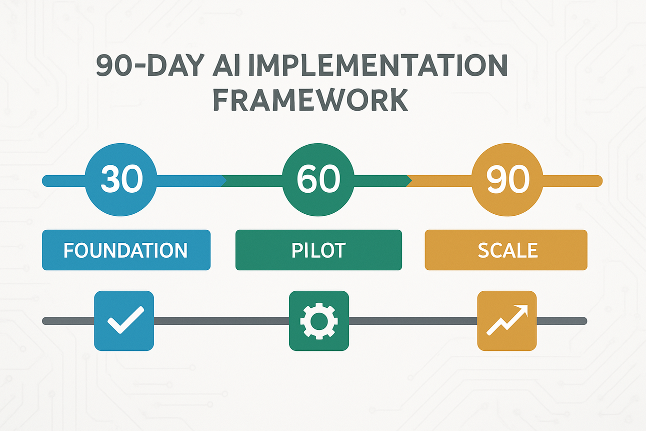 The 90-Day AI Implementation Framework That Never Fails