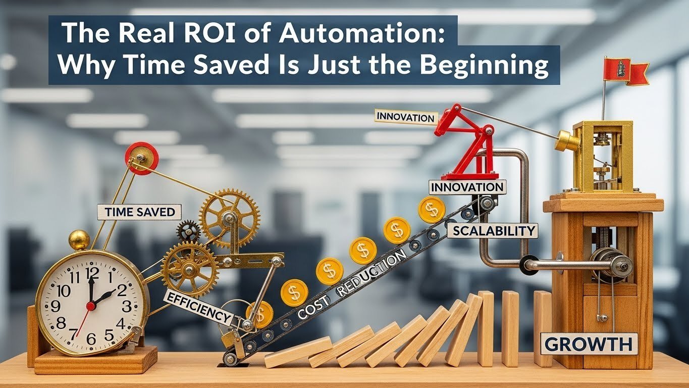 The Real ROI of Automation: Why Time Saved Is Just the Beginning