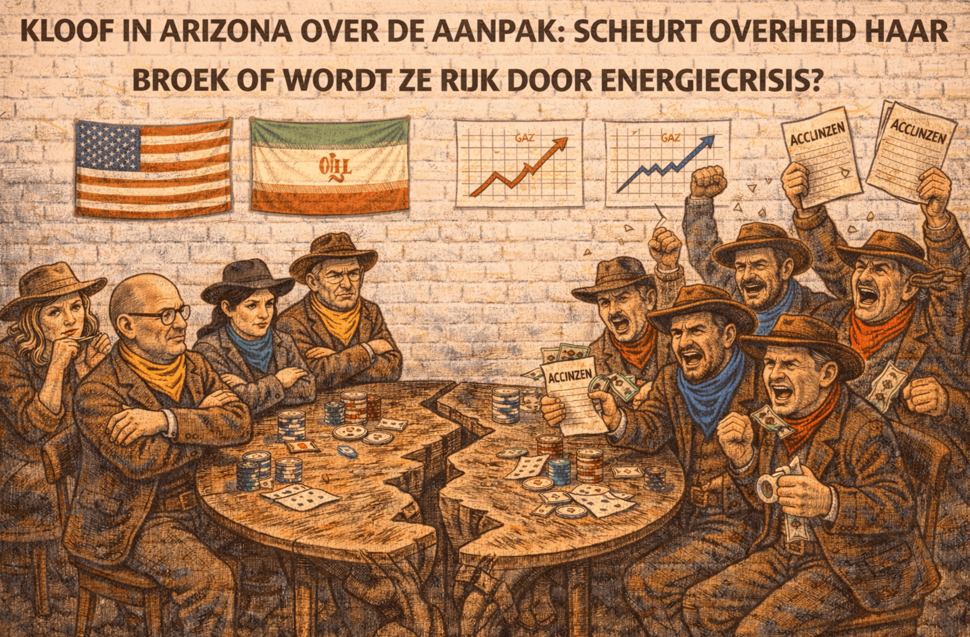 Vlaams-Waalse breuklijn over dempen van prijzen aan pomp doorklieft Arizona, regering vreest wel degelijk issues rond bevoorrading