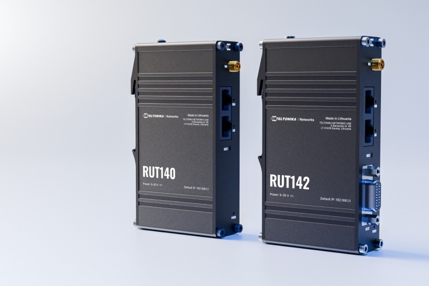Teltonika presenta los nuevos routers neutros RUT140 y RUT142 para automatización industrial