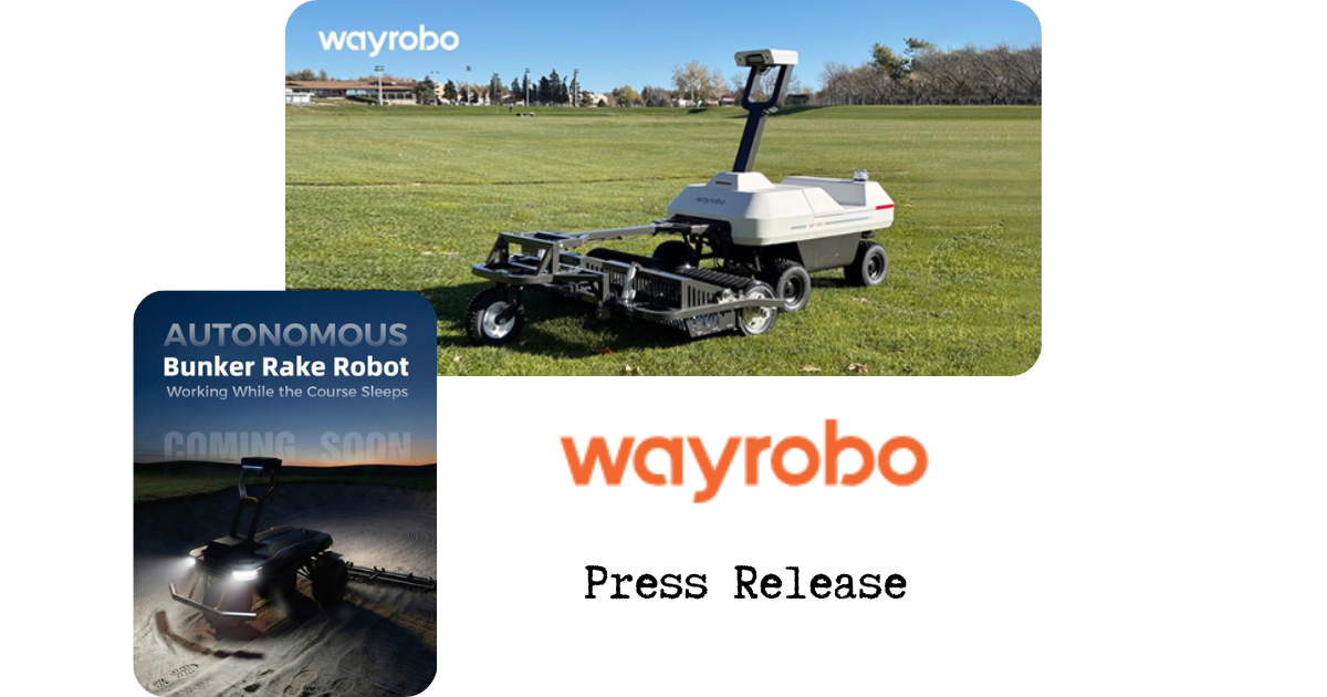 Wayrobo Showcases Autonomous Ball Picker Upgrades, Previews Bunker Rake